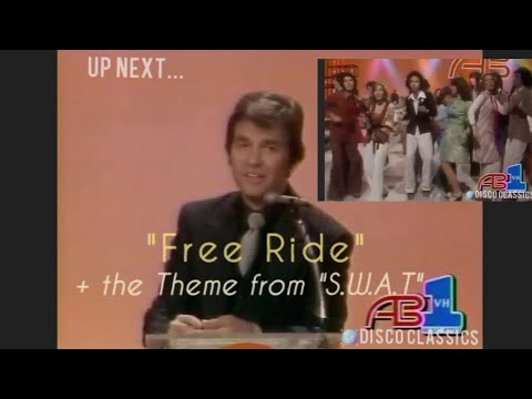 🪩 Free Ride / the Theme from S.W.A.T American Bandstand January 17 1976