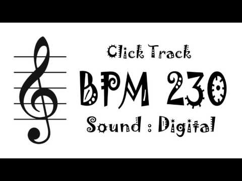 【BPM 230】Digital - Click Track Metronome