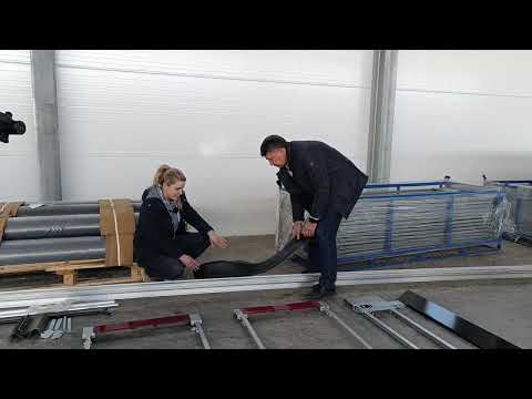 Обзор сдвижной крыши полуприцепа от КАМТЕНТ