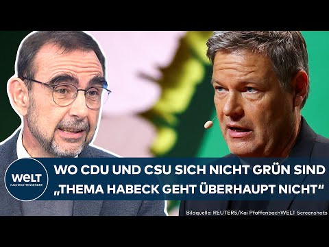 DEUTSCHLAND: "Thema Habeck geht überhaupt nicht" – CSU-Politiker Holetschek lehnt Schwarz-Grün ab