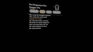 Download lagu Ku Dengannya Kau Dengan Dia • Afgan || #lyrics #kudengannyakaudengandia #afgan #musikindonesia #hits mp3
