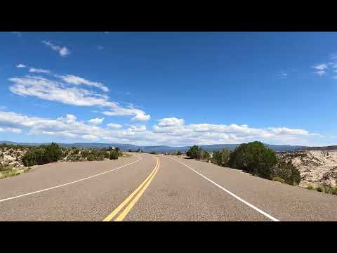 Motorcycle Roads- Utah 2022 Roadtrip- Utah 12 Scenic Byway #17 The Hogback 4K