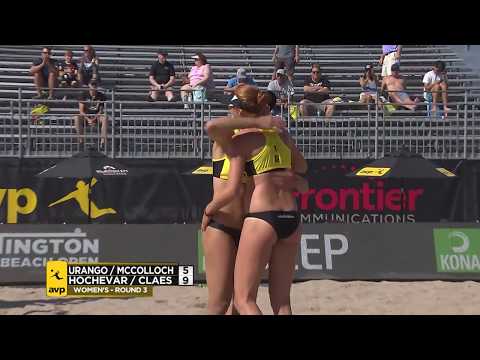 2018 FIVB Huntington Beach Open: Mccolloch/Urango vs. Hochevar/Claes
