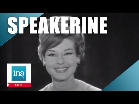 Speakerine 1956 Denise Fabre | Archive INA