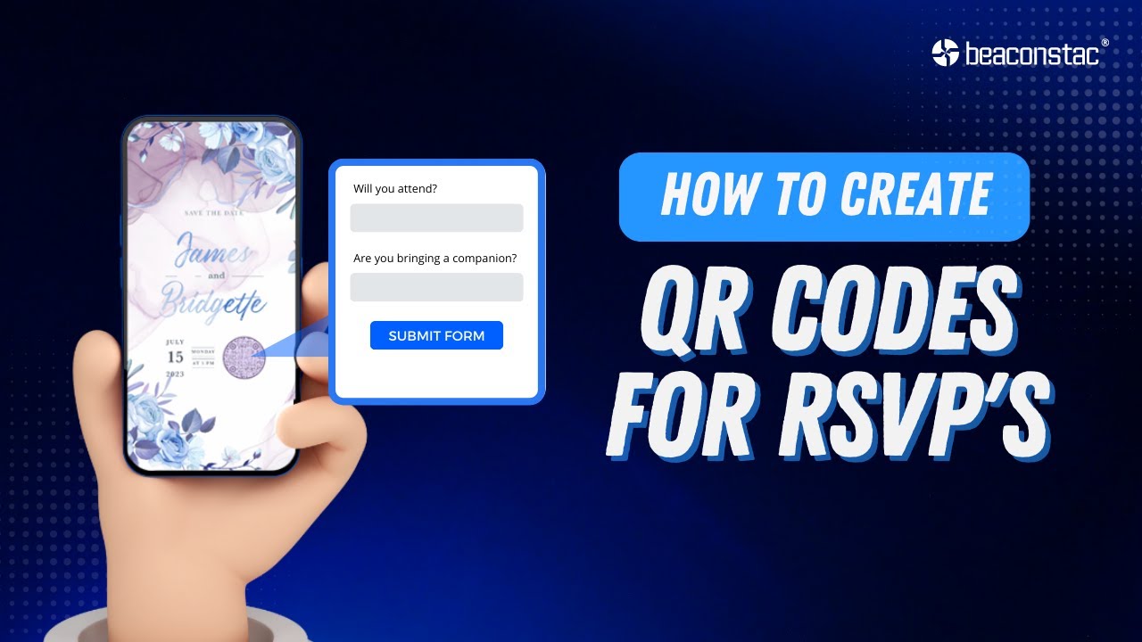 How to use OR Codes on your RSVPs to Make them POP! #qrcodeforrsvp #rsvpqrcodes