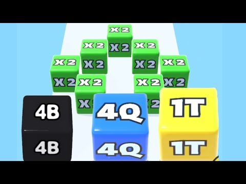 Jelly Run 2048 Jelly Number Run 3D Jelly Cube run merge gameplay ultimate jelly running 