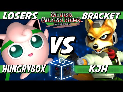 Coinbox 52 - Hungrybox (Jigglypuff) vs KJH (Fox) Losers Bracket - Smash Melee