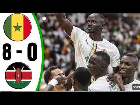 Senegal vs Kenya 8-0 - All Goals & Highlights - 2025