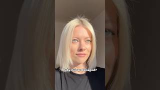 How I style my bob cut. Trying a viral hack on my damaged hair