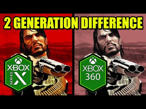 Red Dead Redemption Xbox Series X vs Xbox 360 Comparison [Next Gen Update]
