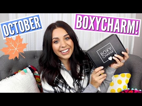 BOXYCHARM UNBOXING AND REVIEW! OCTOBER 2016! Video