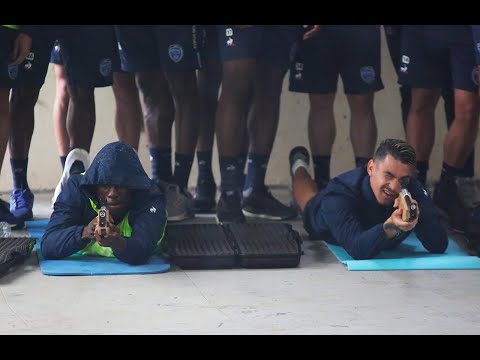 Stage au Chambon-sur-Lignon⎥Activité biathlon en équipes