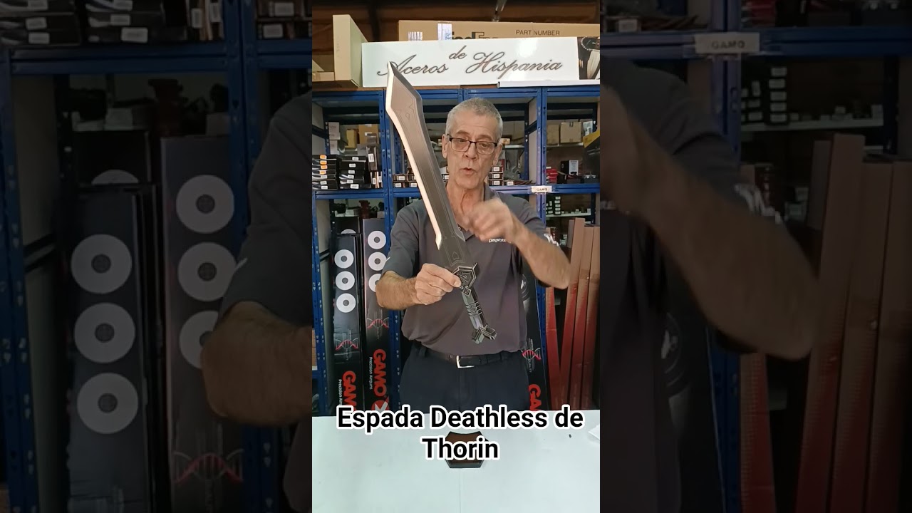 Espada Deathless de Thorin réplica No oficial