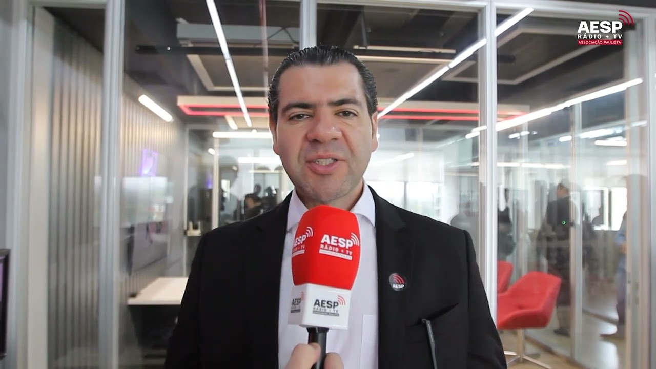 📣DANIEL ABRAVANEL, Vice Presidente da AESP durante a inauguração da Casa da Radiodifusão Paulista