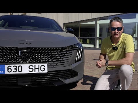 Izmēģinām uzlaboto Peugeot 508. Izcila dizaina paraugs