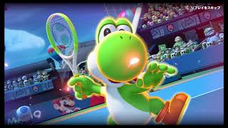 【実況】マリオテニスエース　yuu vs サウザー　＃6