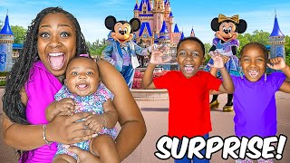 SURPRISING THE KIDS WITH A TRIP TO DISNEY WORLD! ❤️