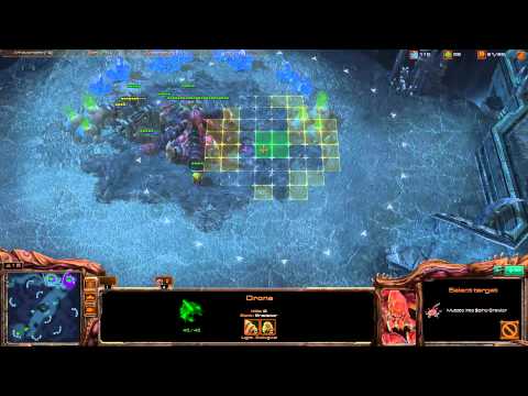 ROOTDestiny (Z) vs. ROOTdrewbie (T) (Part 1/2) - Starcraft 2