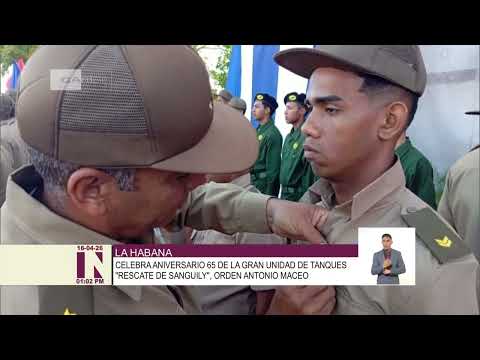 Gran Unidad de Tanques de la gloria combativa Rescate de Sanguily