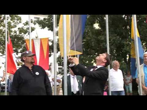 Fahnenhissung Elbestädte -  RAN1