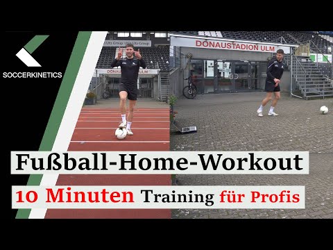 10 Minuten Technik-Training für Fußballer - LIVE zum Mitmachen - Level III | Soccerkinetics
