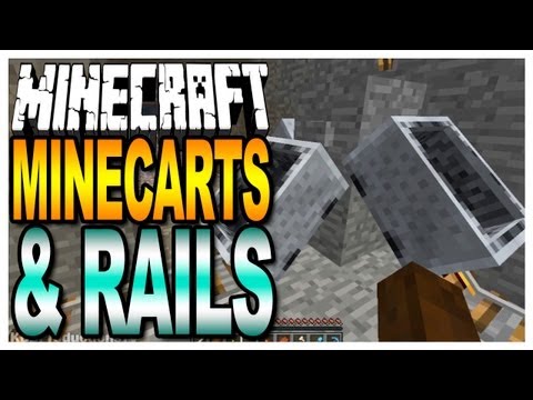 Minecraft - Carrelli da miniera e binari facili