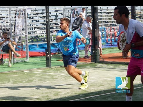 Vamos Pádel. Jose Solano y Vasco Pascoal contra Andrés Britos y Marc Quílez