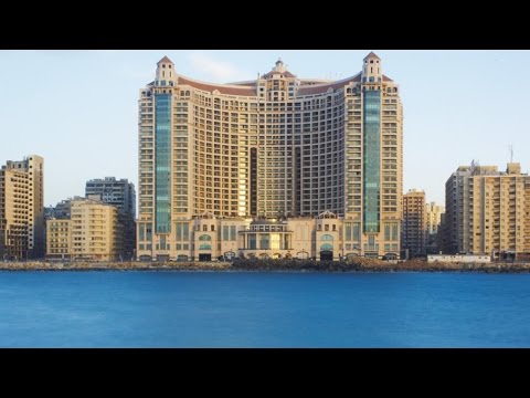 Alexandria, beautiful city in Egypt , along the coast of the Mediterranean Sea ,on the Nile Delta . Video