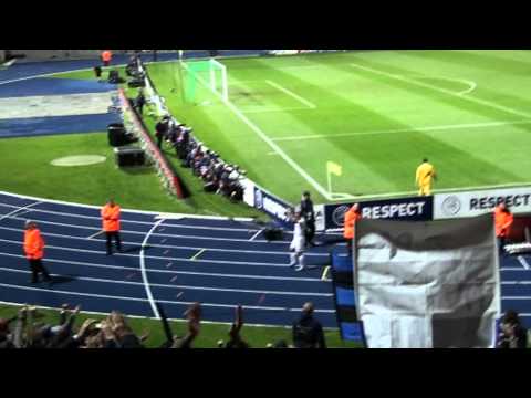 18.10.2011 FISCHIO FINALE LILLE - INTER - LA PUGLIA PRESENTE CON BISCEGLIE ESULTA!!