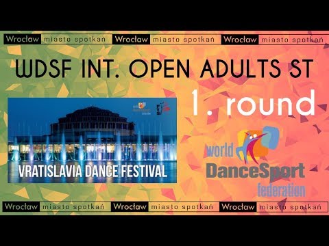 VRATISLAVIA DANCE FESTIVAL 2018 | Wrocław, PL | 3.11. | WDSF INT. OPEN ADULTS ST | 1. round