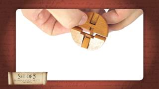 Great Minds - Set of 5 - Boadicea&#39;s Chariot Wheels Puzzle Solution