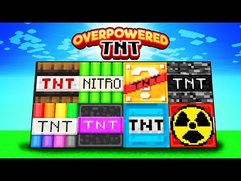 OVERPOWERED TNT vs MOST SECURE BASE! (Minecraft)