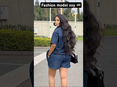 የአልቦ ፋሽን ባለቤት ሞዴል ዞይ የእሁድ አለባበስ #success #ethiopian #model