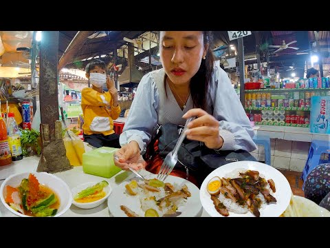 Rice With Pork Organ (Pak Lav) - Breakfast @ BoengKengKong Market