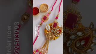 Trendy design of business bhai pair rakhi.@nimishasharma4763 (order now 8929503993)