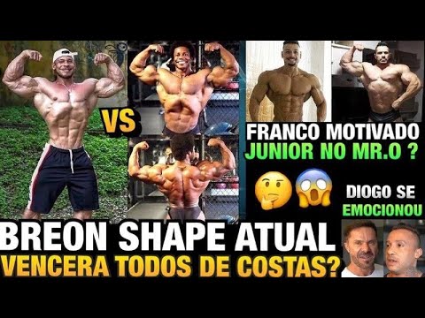 BREON DIZ QUE VAI VENCER RAMON, URS E RUFF EM TODAS AS POSES DE COSTAS + FRANCO, JUNIOR E DIOGO