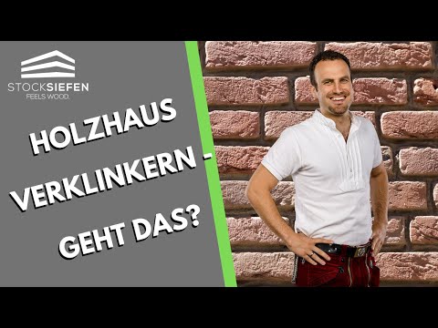 Holzhaus verklinkern - geht das?
