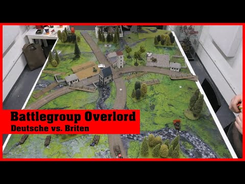 Battlereport: Battlegroup Overlord Deutsche vs. Briten