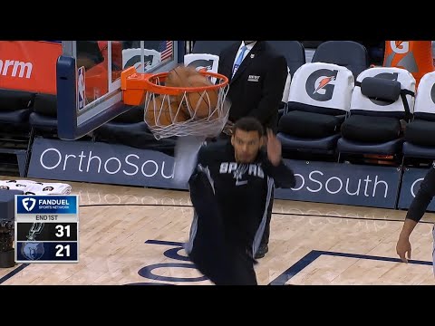 Victor Wembanyama is INSANE karate kicks balls stuck in the net 😂