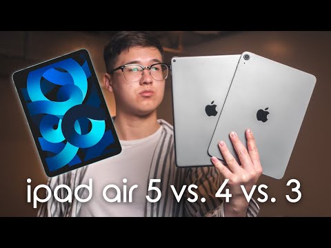 M1 iPad Air 5 vs. iPad Air 4 vs. iPad Air 3