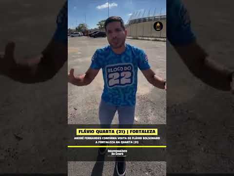 André Fernandes confirma visita de Flávio Bolsonaro em Fortaleza na quarta (21)
