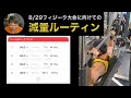 【フィジーク】減量とトレーニング日記/LYFT CUP BEEF SASAKI JAPAN CLASSIC【筋肉VLOG Vol.4】