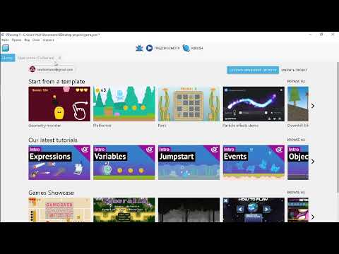 Как создать свою игру без программирования. Урок 2/1. Создание и настройка сцены.