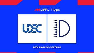 LMR1L. Utenos DSC - Šiaulių SC „Dubysa“
