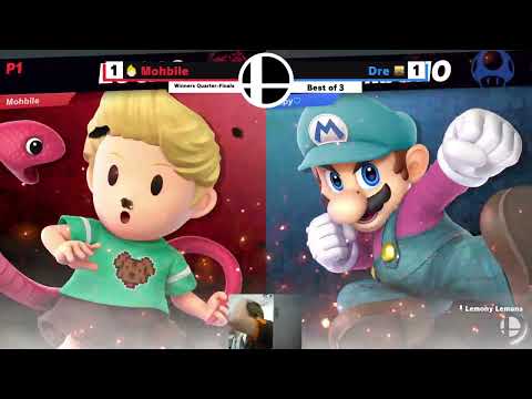 Smash at UC Davis #19: Winner's Quarters - Mohbile (Lucas) vs Dre (Steve/Mario)