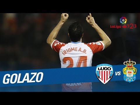 Golazo de Iriome (4-2) CD Lugo vs UD Las Palmas