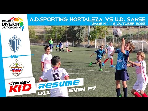 A.D. Sporting Hortaleza vs U.D. Sanse - Primera Division Autonomica Grupo 1 Jornada 1