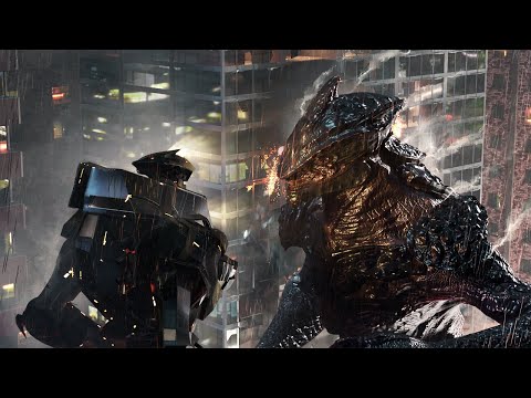mech vs kaiju | blender animation
