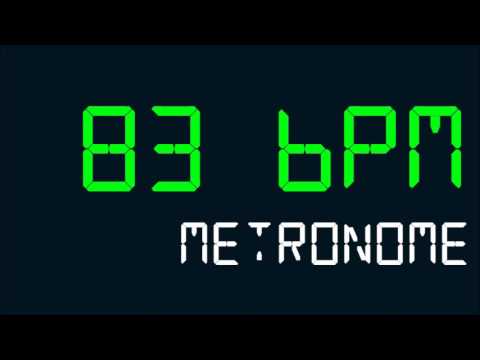 83 BPM (Beats Per Minute) Metronome