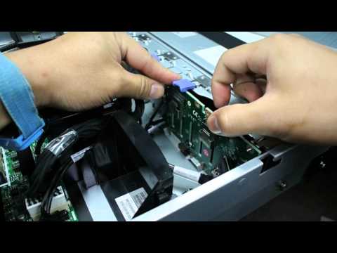 IBM System x3550 M4 Remove Backplane